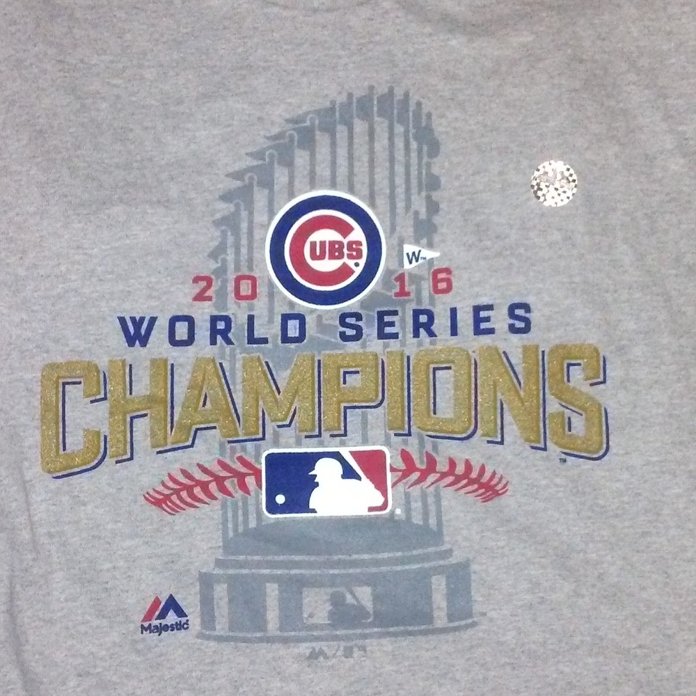 Delta Apparel CUBS 2016 MLB Men's  T-shirt Size XL
